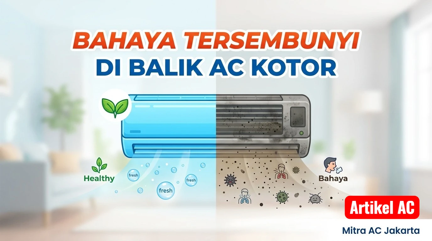 Bahaya Tersembunyi Di Balik AC Kotor