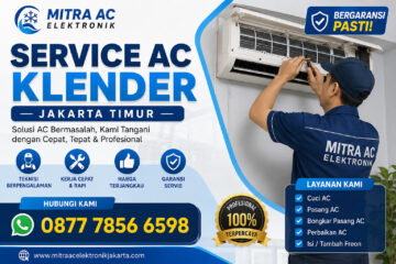 Teknisi Mitra Ac Elektronik melakukan service AC rumah di daerah Klender Jakarta Timur. Teknisi kami siap menangani semua jenis AC dengan cepat dan profesional