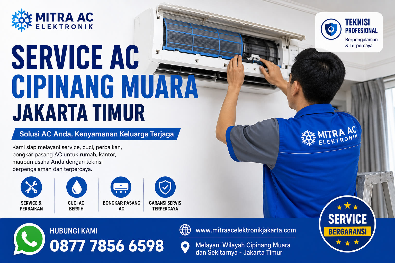 Service AC Cipinang Muara Jakarta Timur