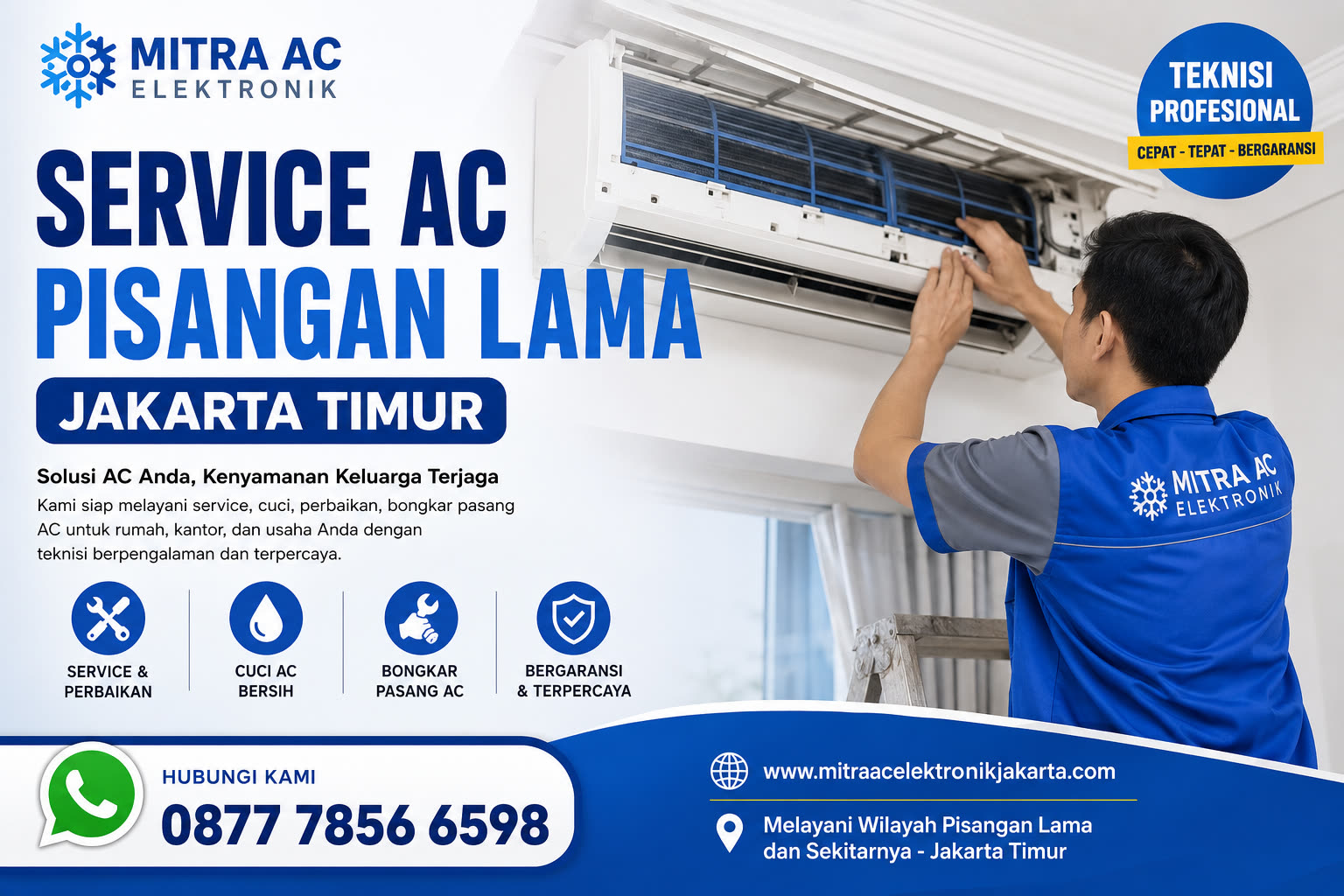 Service Ac Daerah Pisangan Lama Jakarta Timur