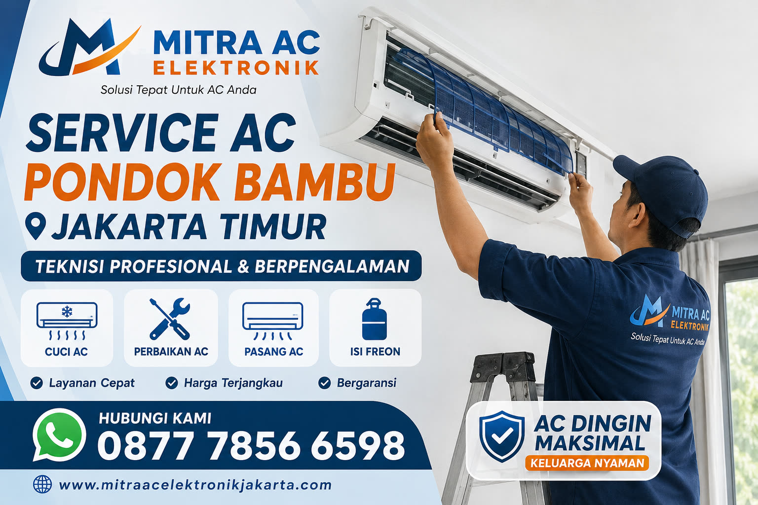 Service Ac Pondok Bambu Jakarta Timur