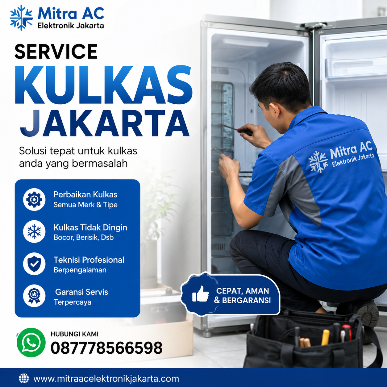 Service Kulkas Jakarta Dari Mitra AC Elektronik