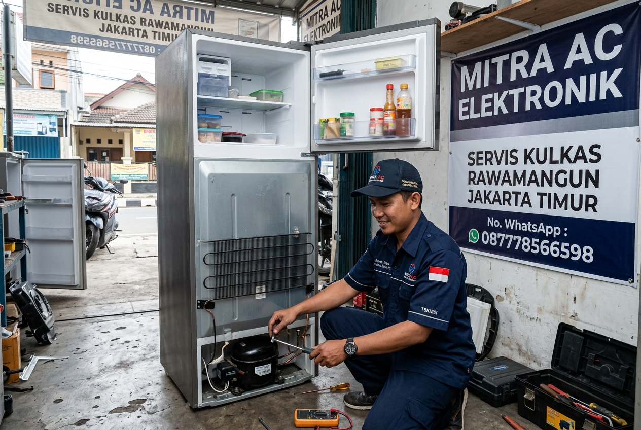 Jasa Service Kulkas Rawamangun Jakarta Timur Teknisi service kulkas Rawamangun Jakarta Timur